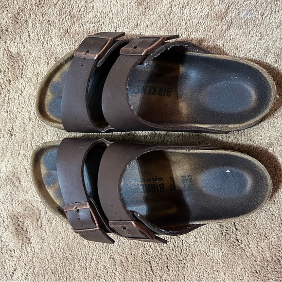 Brown Birkenstock sandals size 37 - Picture 2 of 5